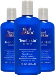 Frascos de Tend Skin
