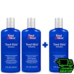 Kit com 3 frascos Tend Skin 118 ml
